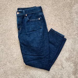 J. Crew Jeans | sz 29P, dark wash, straight leg, ankle length